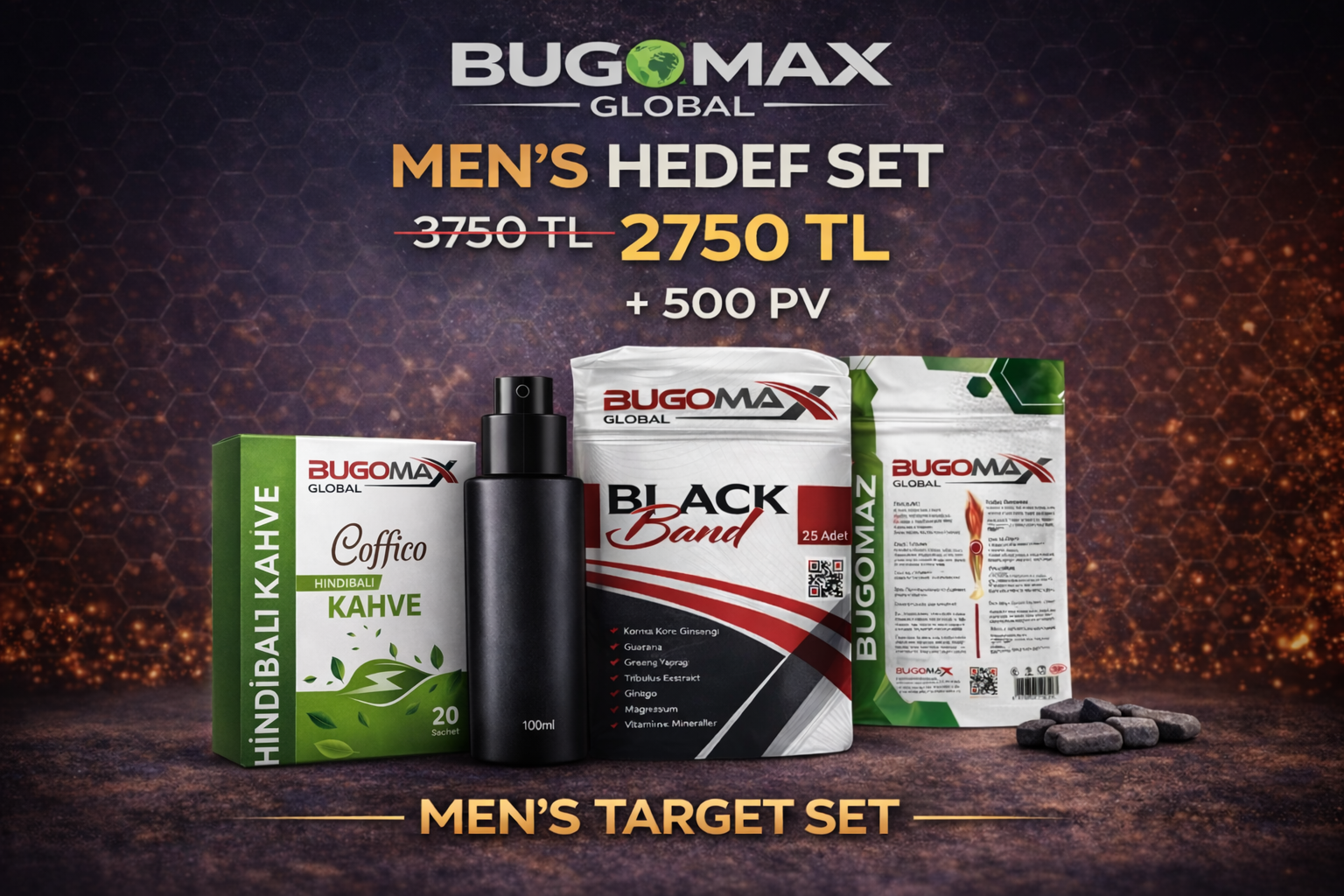 MEN’S HEDEF  SET